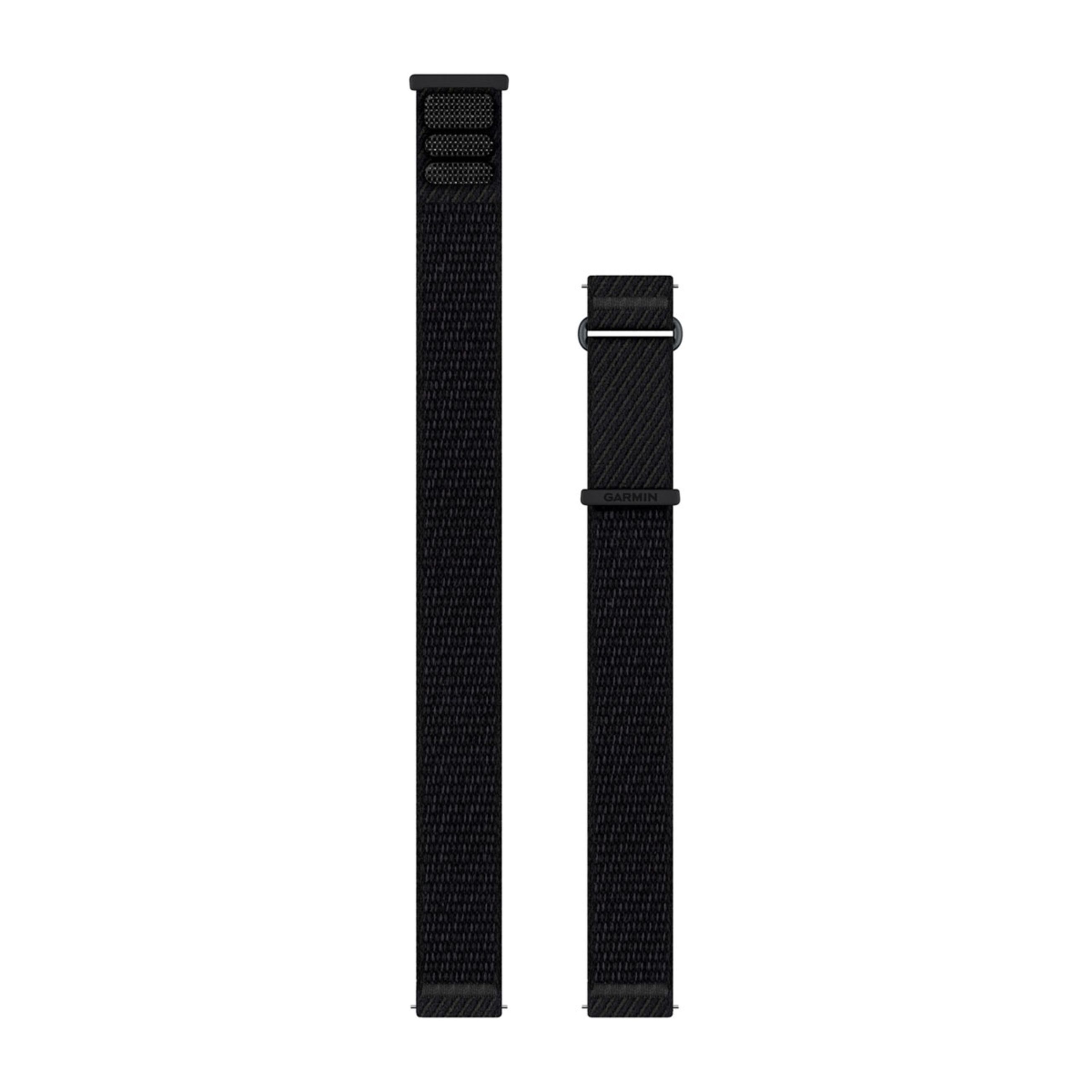 Quick Release Bands (20 Mm) - Slate Gray/Black Comfortfit Fabric