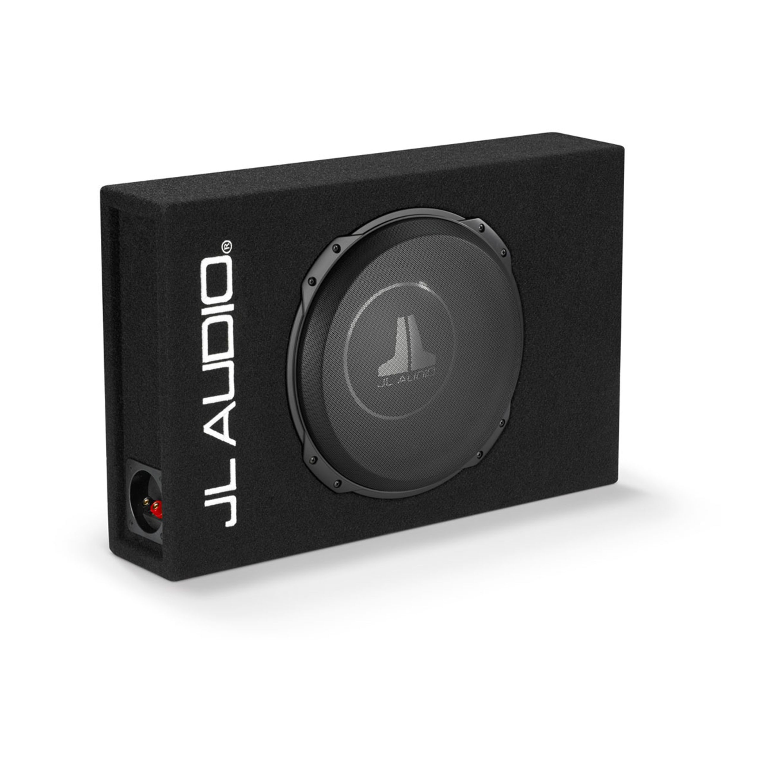 Jl Audio Powerwedge Tw3 Enclosed Car Subwoofer - Single 12" Tw3 Subwoofer (Cs112Lg-Tw3)