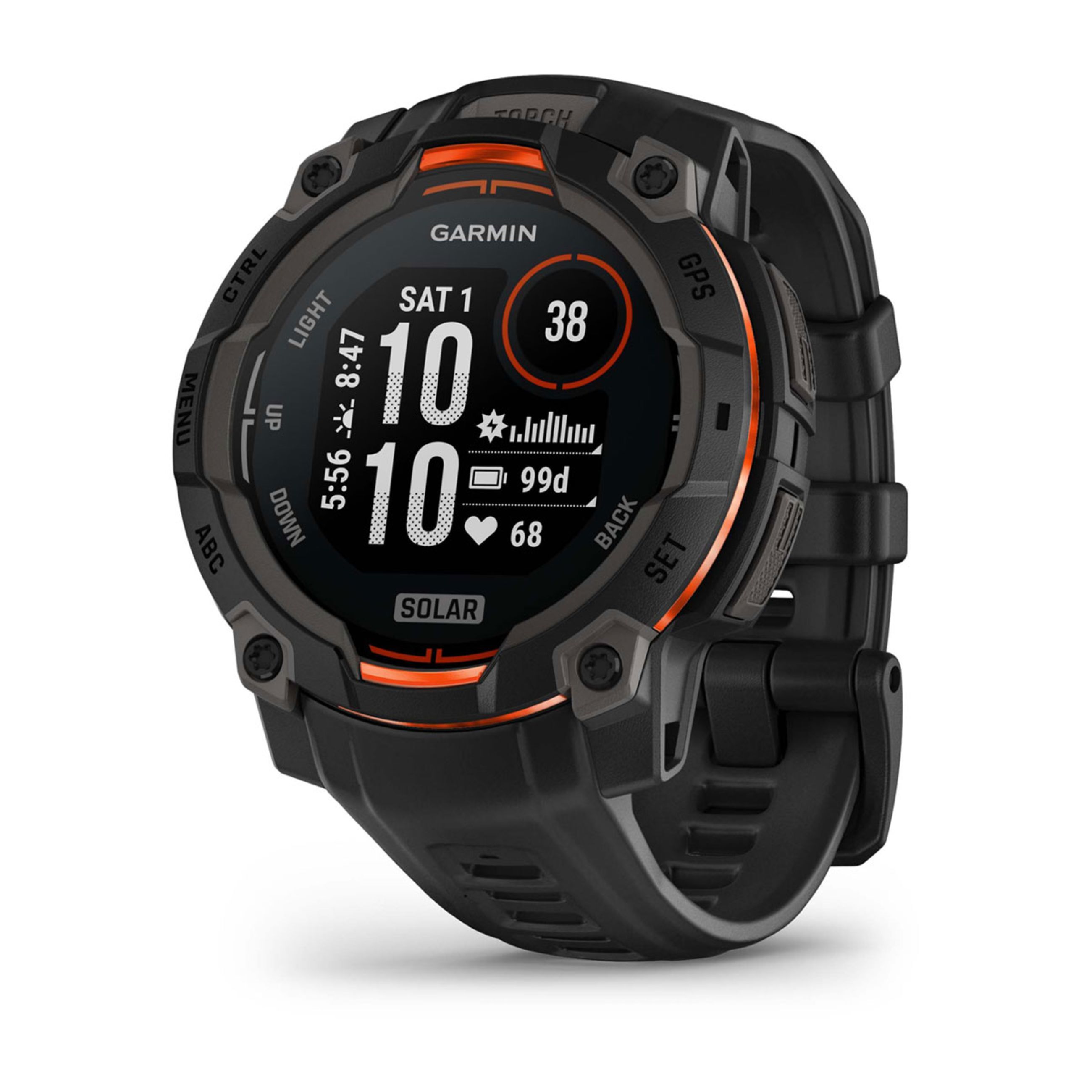 Instinct E – 45 Mm - Black With Black Band