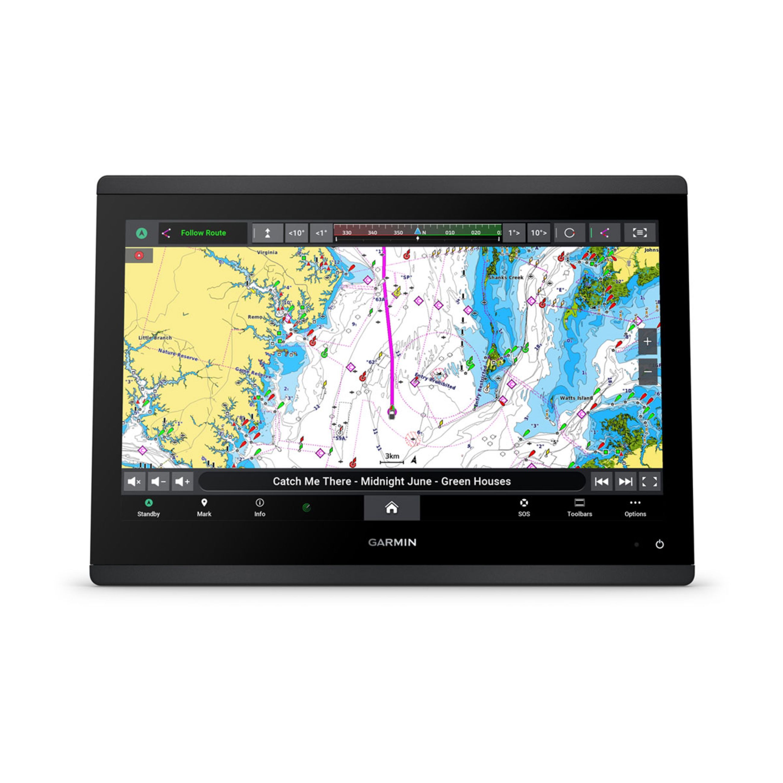Gpsmap 1643Xsv - Non-Sonar With Worldwide Basemap